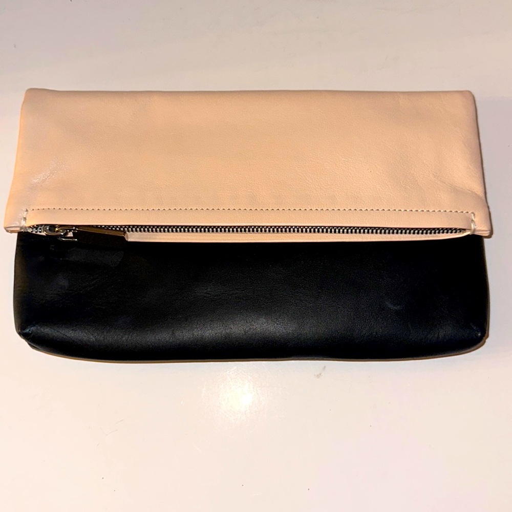 Elegant Two-Tone Clutch
